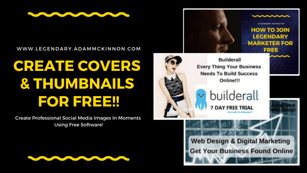 create covers and thumbnails for free with Canva