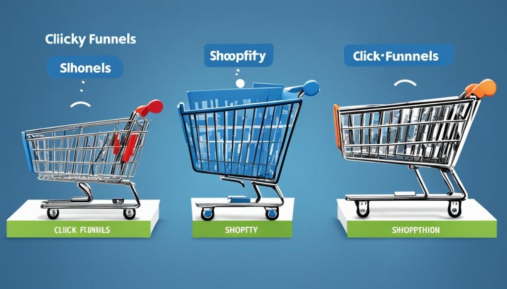 clickfunnels vs shopify