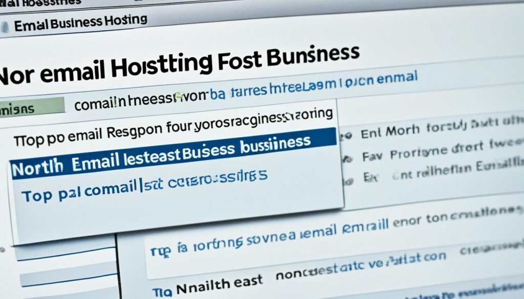 Email hosting for businesses North East